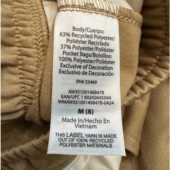 Bundle of 2 Pairs Athletic Works‎ Boy's Joggers Green Tan Sizes 6/7-8 - Picture 5 of 5